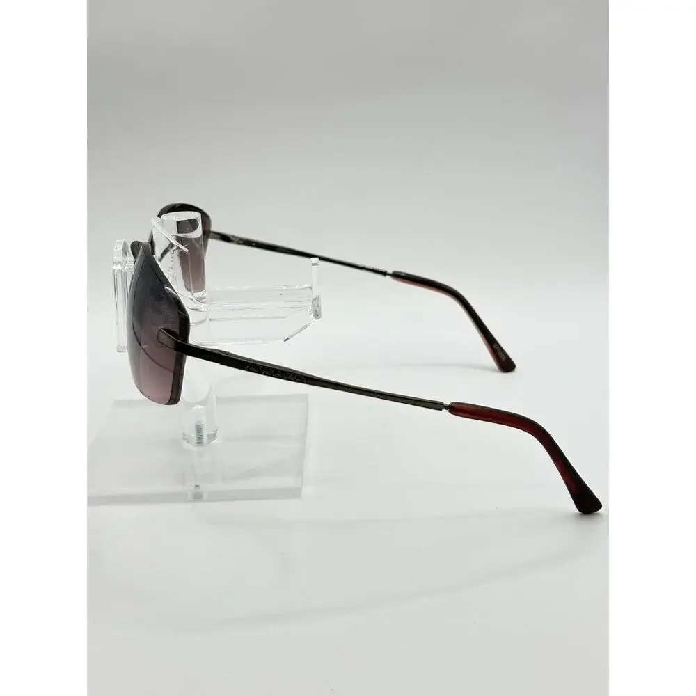 Panama Jack Rimless Sunglasses Brown Gradient Rectangular Unisex PJ659 59